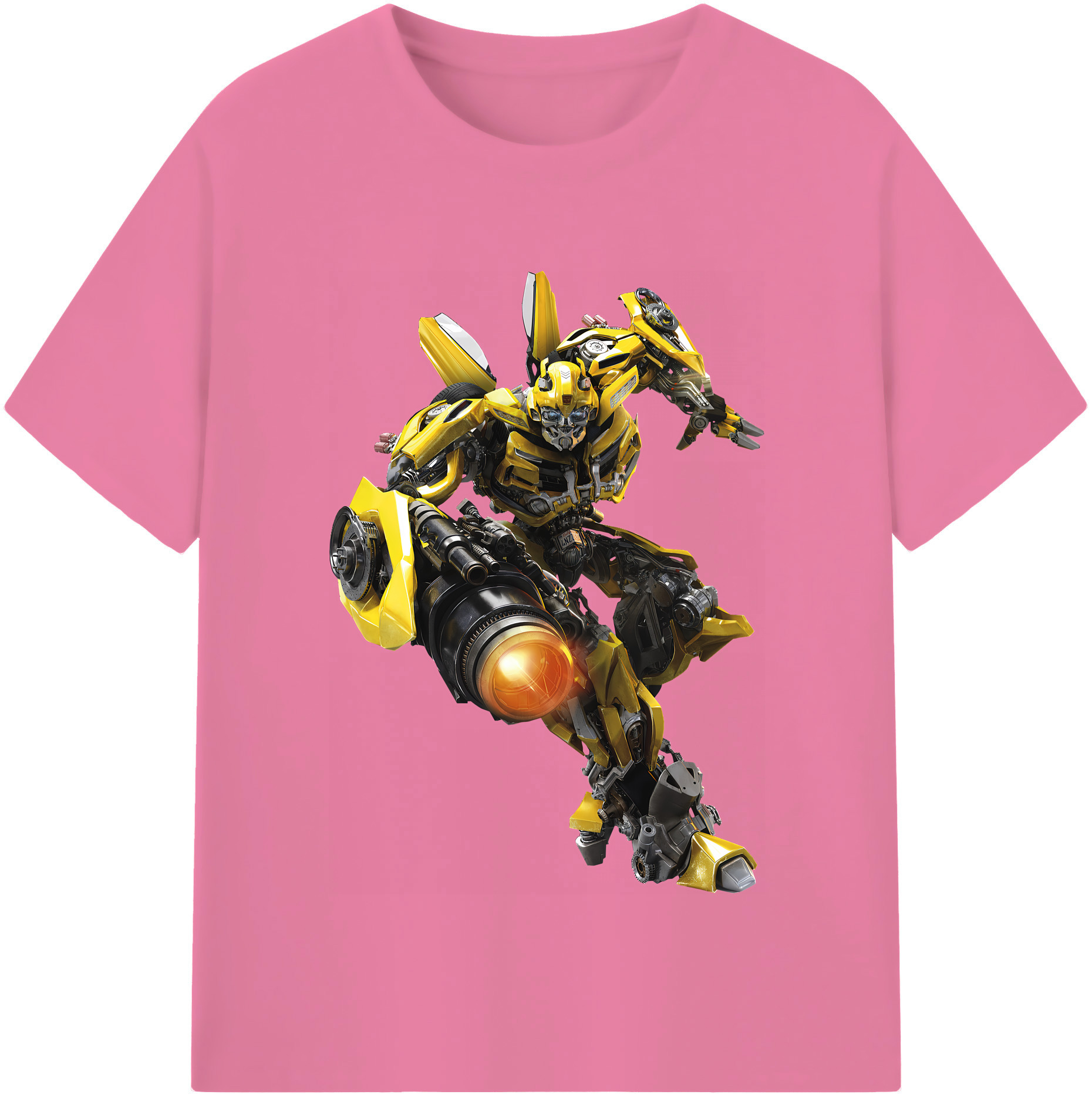 （画像用） Transformers トランスフォーマー 綿100％半袖Tシャツ（フロントプリント）